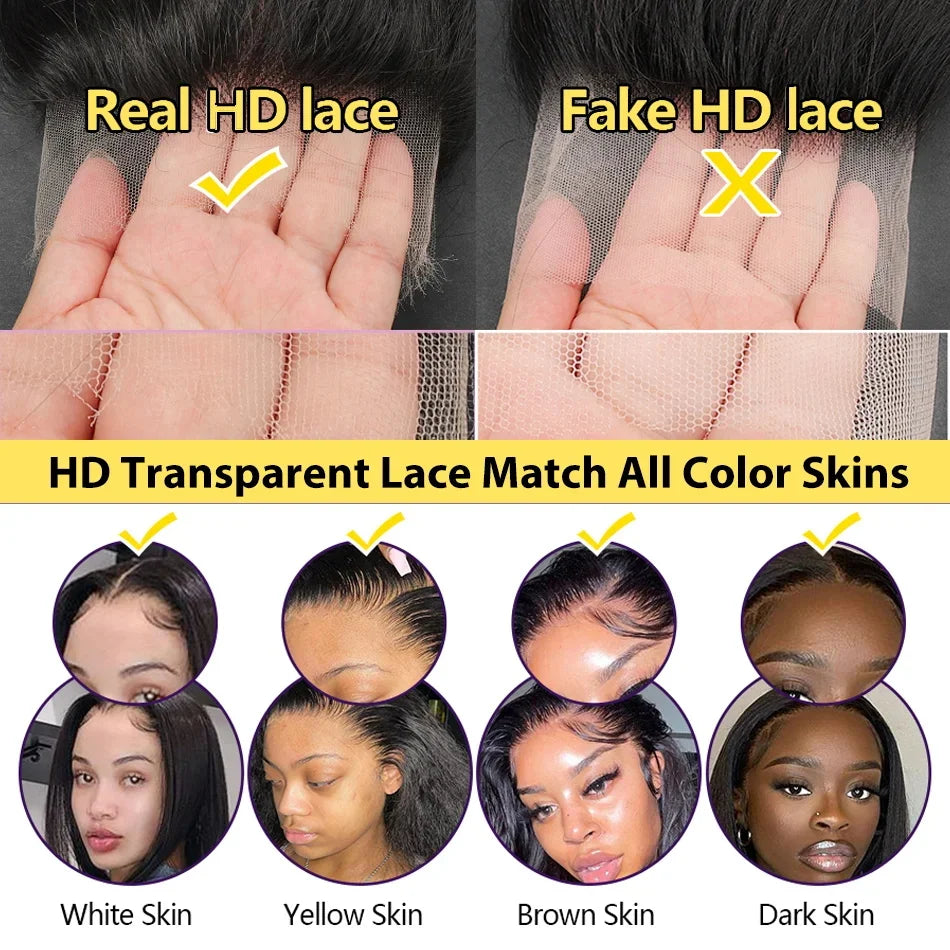 Women's Human Hair Lace Wig — product view