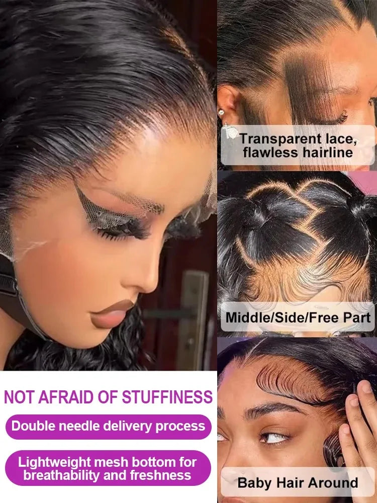 Women's Deep Wave 360 HD Lace Wig — product view