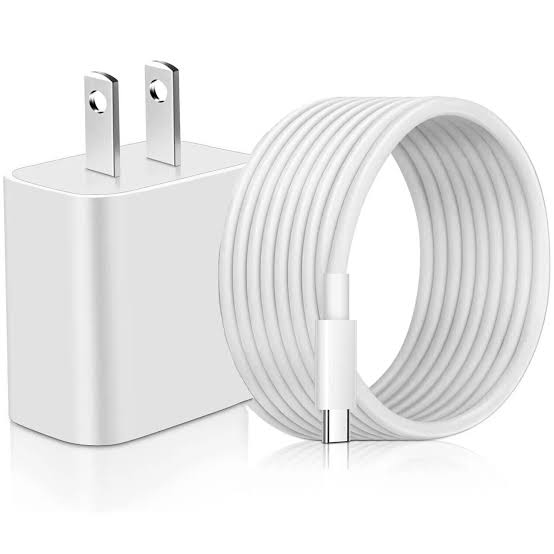 20W powerful USB Wall Charger with type c - c Cable for iPhone, Samsung and others supporting device models
